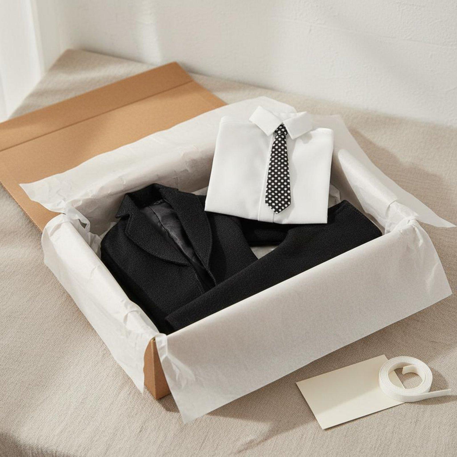 Men Formal Wear Clothes - بدلة رجالية للدمى، طقم ملابس رسمية