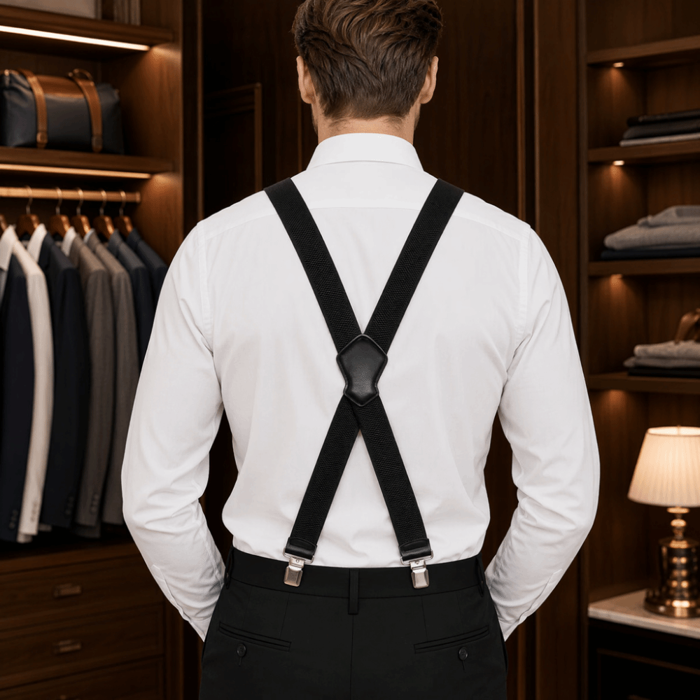 Suspender Clip Formal - حمالات بنطلونات عصرية متينة ومرنة من