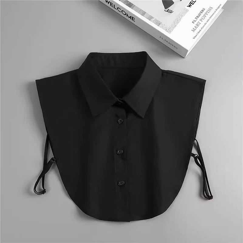 Men Formal Wear Shirts - ياقة قميص وهمية مريحة، ياقة قابلة