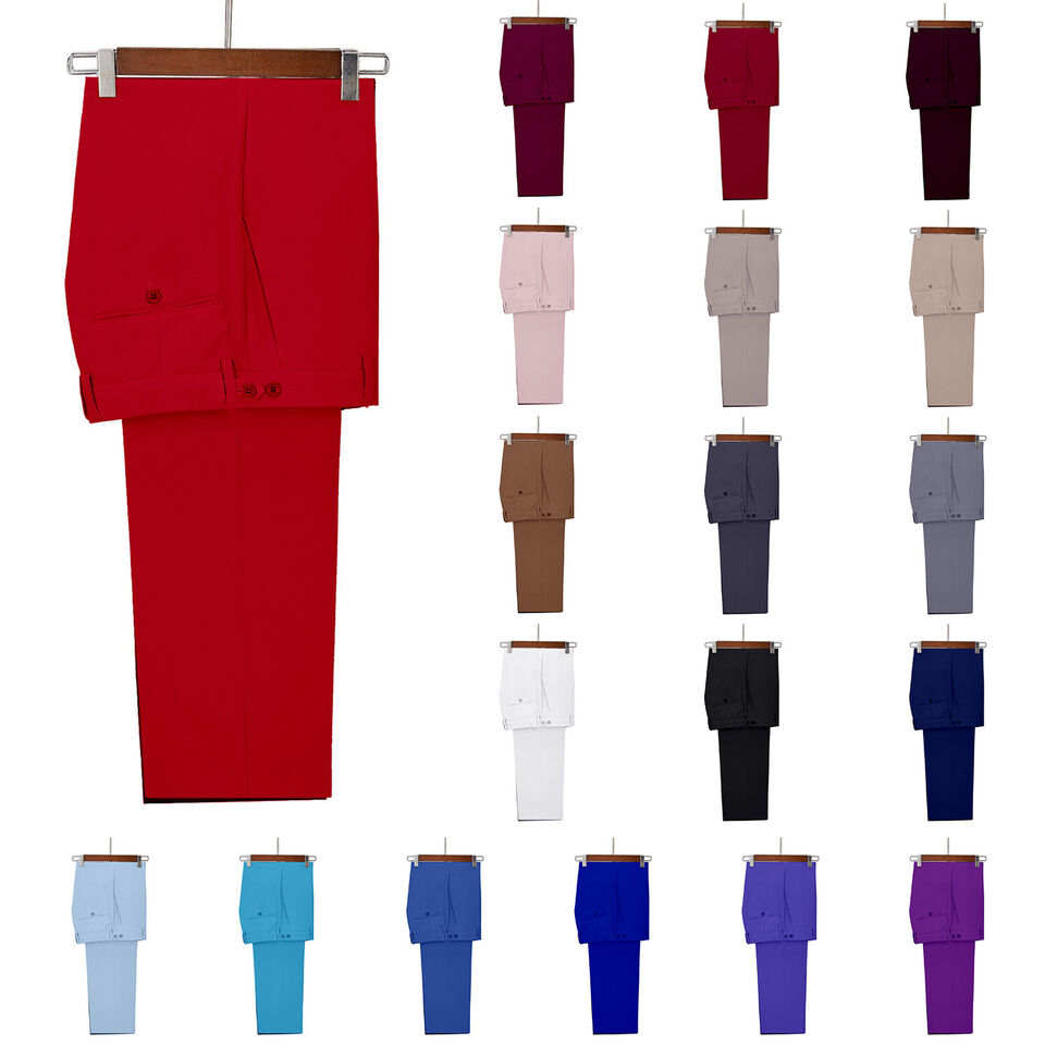 Tall Men Formal Wear - بنطلونات رجالية رسمية للأعمال، ملابس العريس،