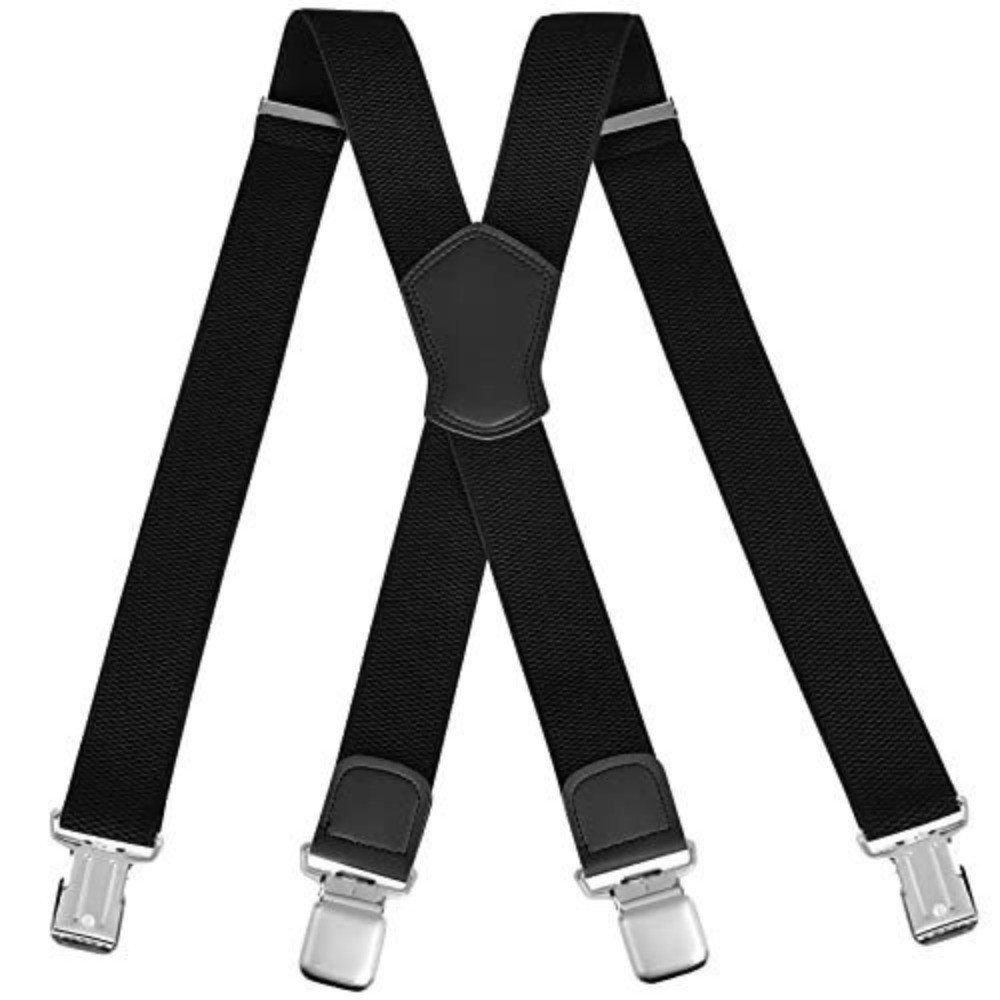 حمالات بنطلون جديدة مرنة ومتين - مراجعة Suspender Clip Formal وسعره