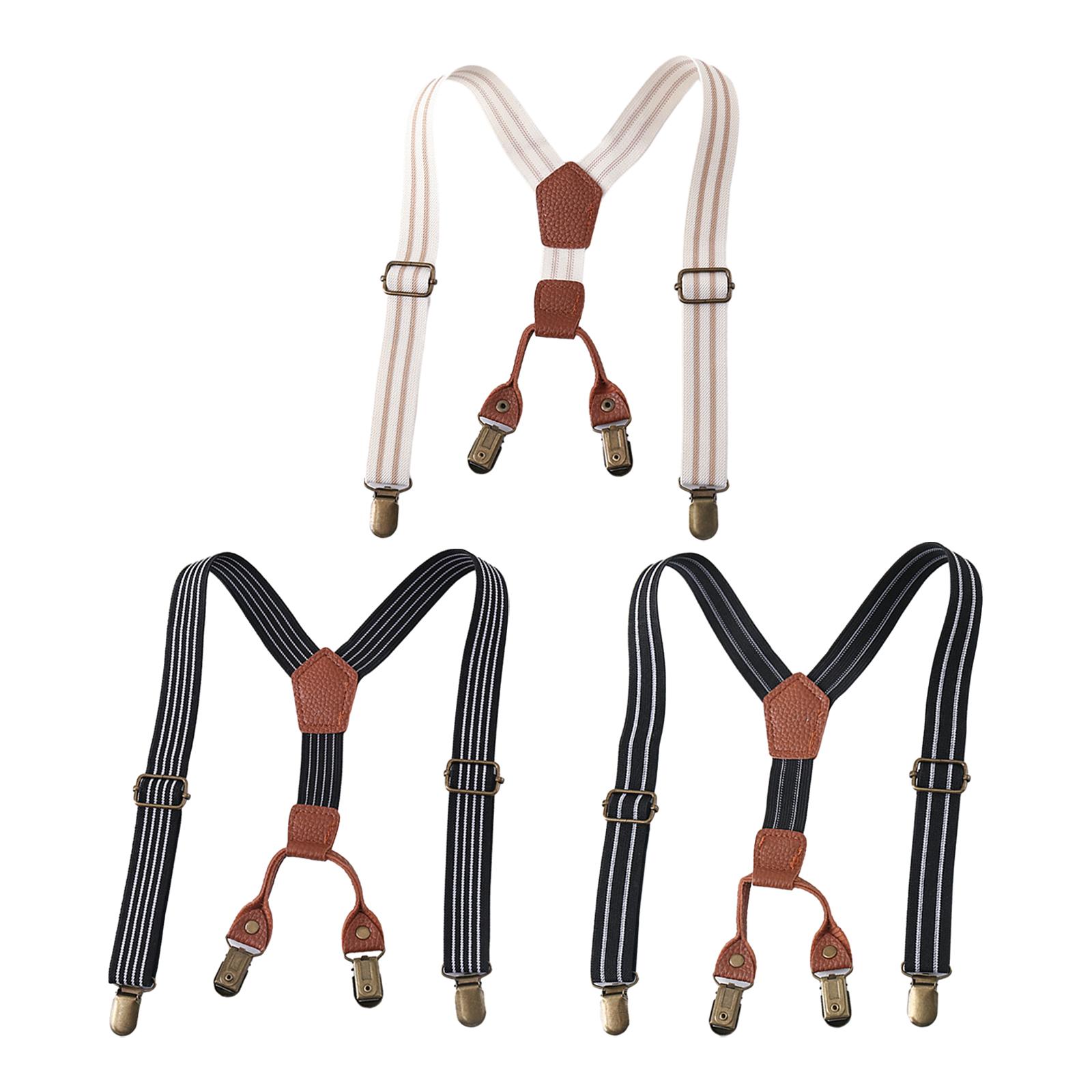 حمالات أكتاف مرنة للأولاد والب - مراجعة Suspender Clip Formal وسعره