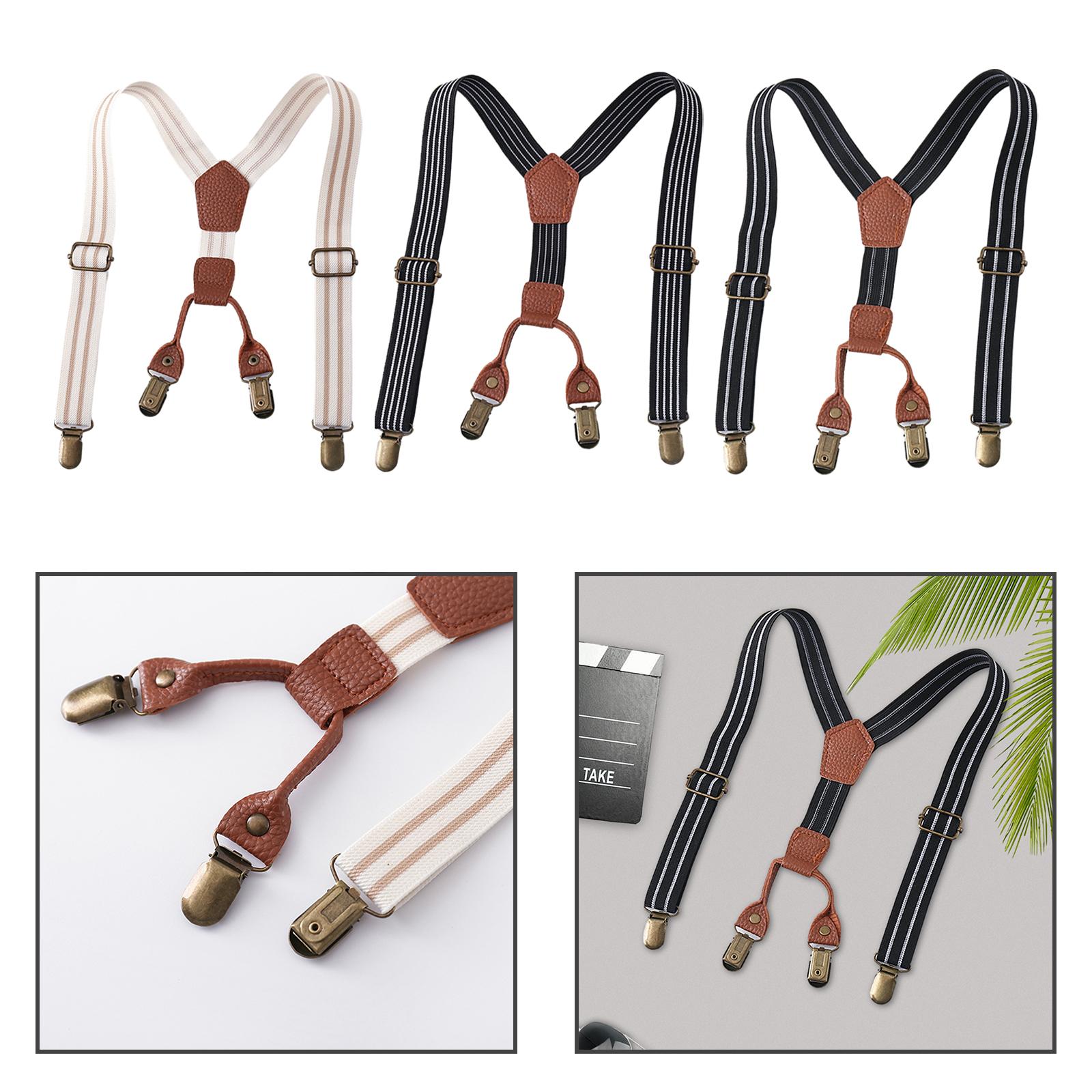 حمالات أكتاف مرنة للأولاد والب - مراجعة Suspender Clip Formal وسعره