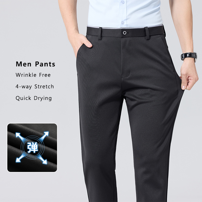 بنطلون جولف رجالي كاجوال للعمل - مراجعة Dress Pant Flat Front وسعره