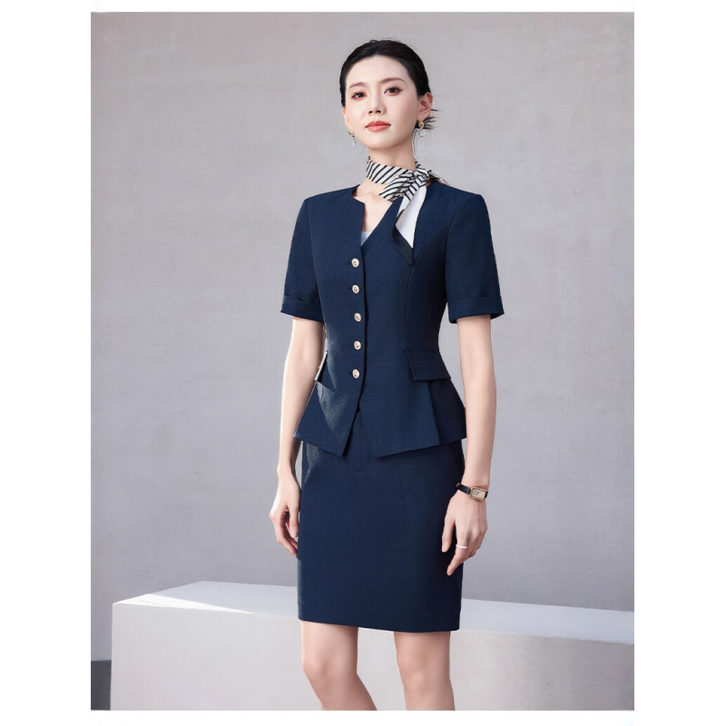 بدلة نسائية قصيرة الأكمام عالي - مراجعة Dress Pant Flat Front وسعره