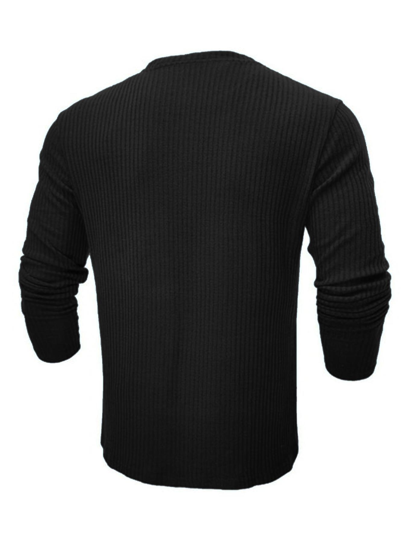 تي شيرت رجالي محبوك برقبة مستد - مراجعة Men Formal Wear Shirts وسعره
