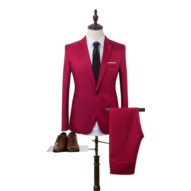طقم بدلة رسمية أنيقة للرجال من - مراجعة Men Formal Wear Clothes وسعره