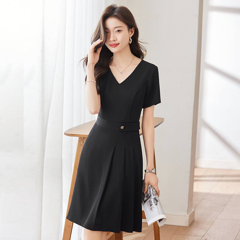 فستان صيفي NewVCollared لخبير  - مراجعة Dress Pant Flat Front وسعره