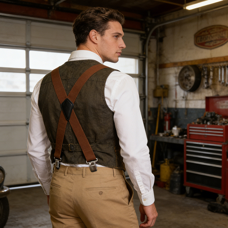 حمالات صدر رجالية بتصميم Y-bac - مراجعة Suspender Clip Formal وسعره