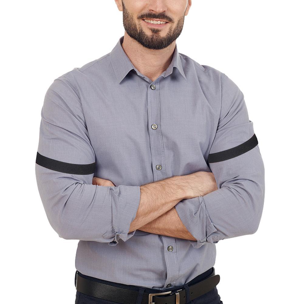 رباط ذراع قميص مرن للرجال، حام - مراجعة Suspender Clip Formal وسعره
