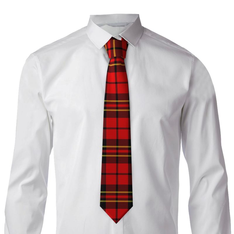 ربطة عنق رجالية من الترتان الا - مراجعة Men Formal Wear Red وسعره