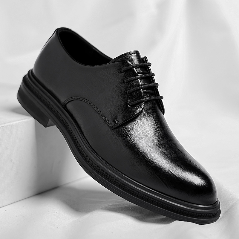أحذية رجالية رسمية سوداء من ال - مراجعة Men Formal Wear All Black وسعره