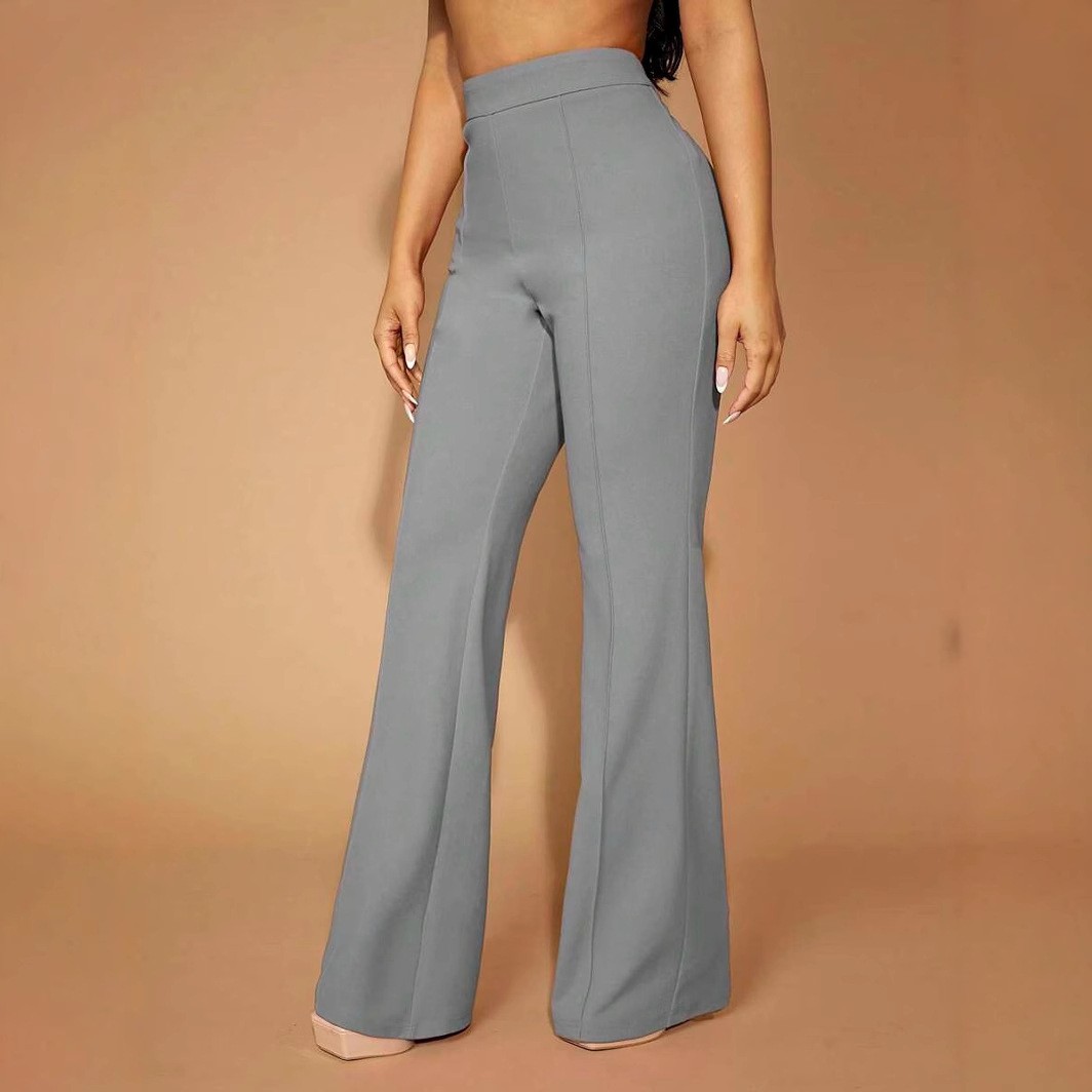 بنطلونات نسائية صيفية بخصر مرت - مراجعة Dress Pant Flat Front وسعره
