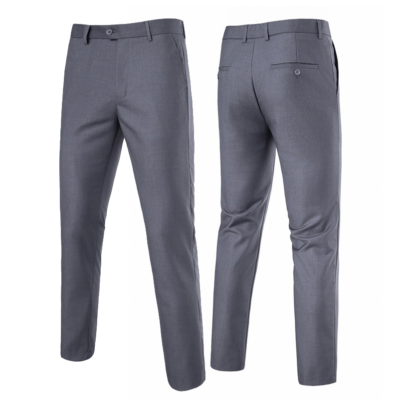 بنطلون رجالي عالي الجودة بقصة  - مراجعة Dress Pant Flat Front وسعره
