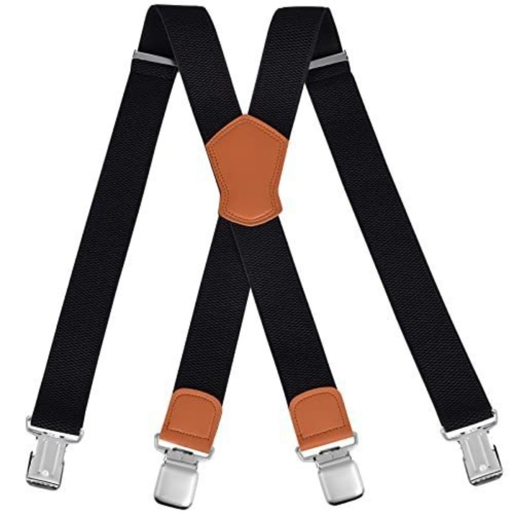 حمالات بنطلون جديدة مرنة شديدة - مراجعة Suspender Clip Formal وسعره