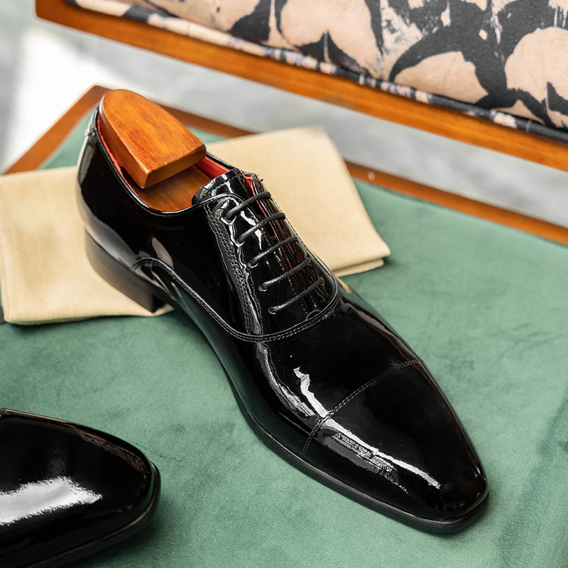 أحذية جلدية رسمية للرجال بأسلو - مراجعة Men Formal Wear Red وسعره