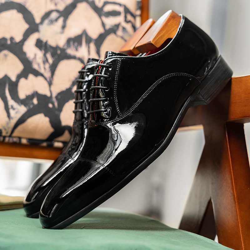 أحذية جلدية رسمية للرجال بأسلو - مراجعة Men Formal Wear Red وسعره