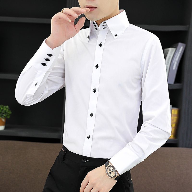 قميص تنفيذي للرجال لربيع الخري - مراجعة Men Formal Wear Shirts وسعره