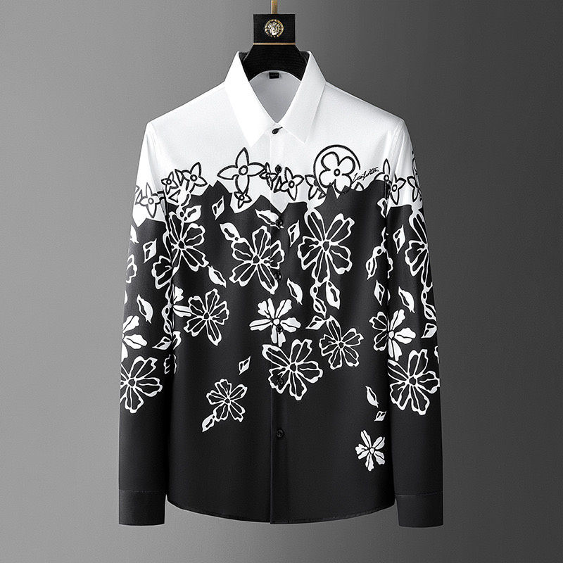 قميص رجالي كلاسيكي بأكمام طويل - مراجعة Men Formal Wear Shirts وسعره