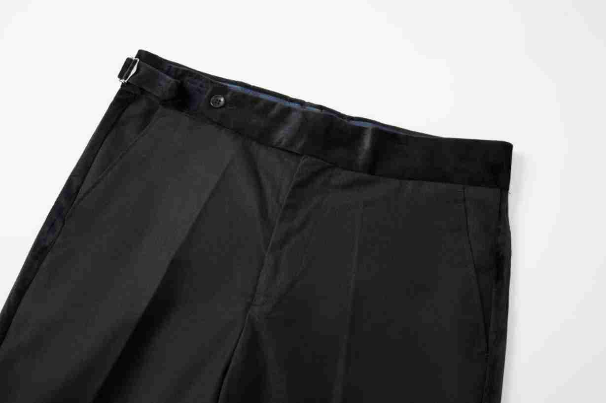 بنطلون رسمي كلاسيكي أسود للرجا - مراجعة Dress Pant Flat Front وسعره