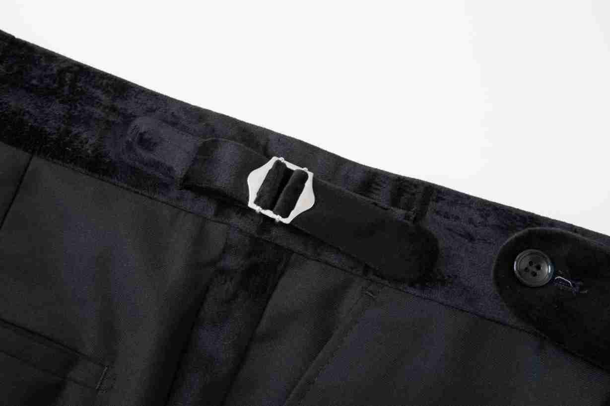 بنطلون رسمي كلاسيكي أسود للرجا - مراجعة Dress Pant Flat Front وسعره