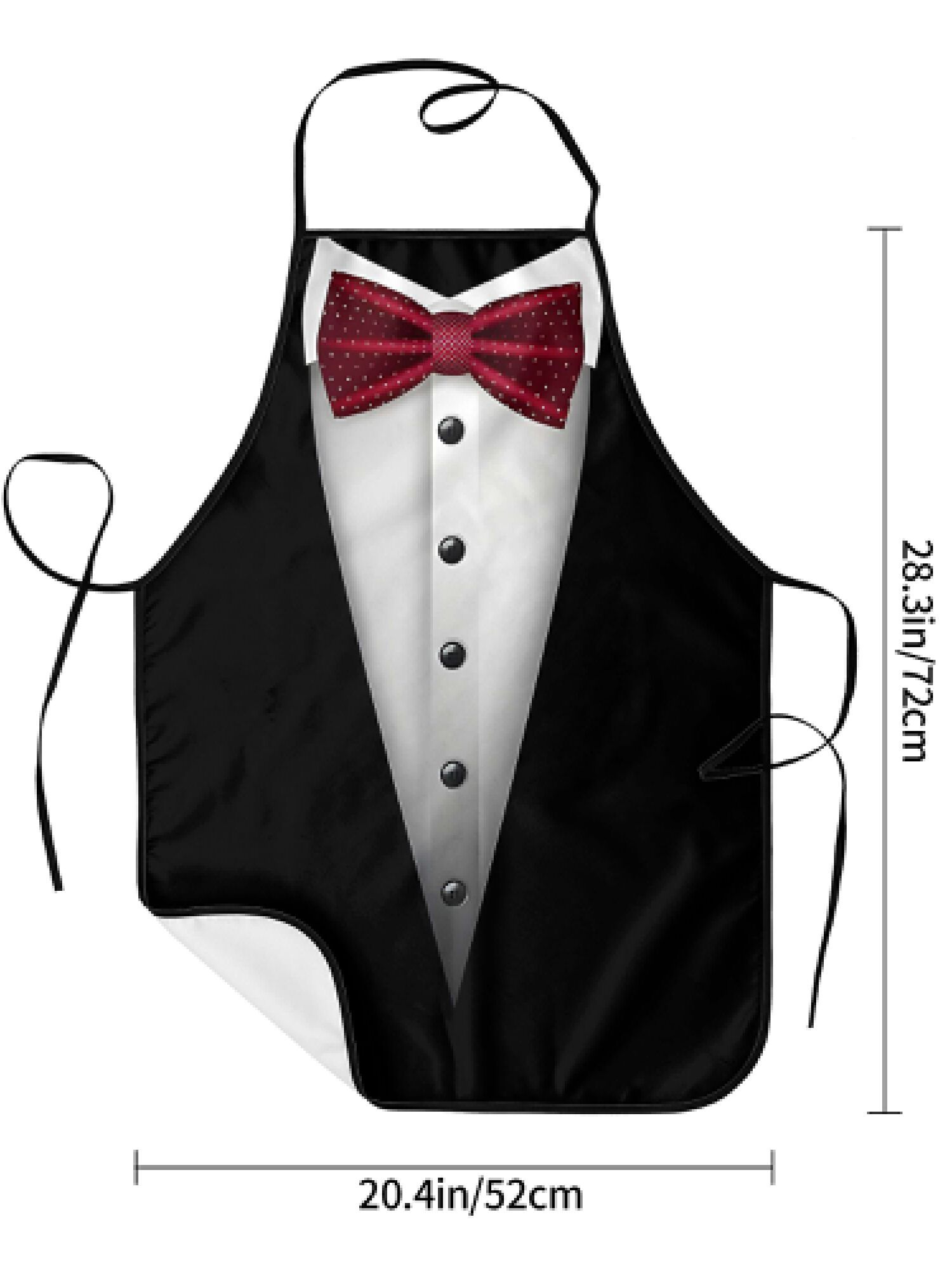 مريلة طهاة رسمية بتصميم أنيق ب - مراجعة Men Formal Wear Red وسعره