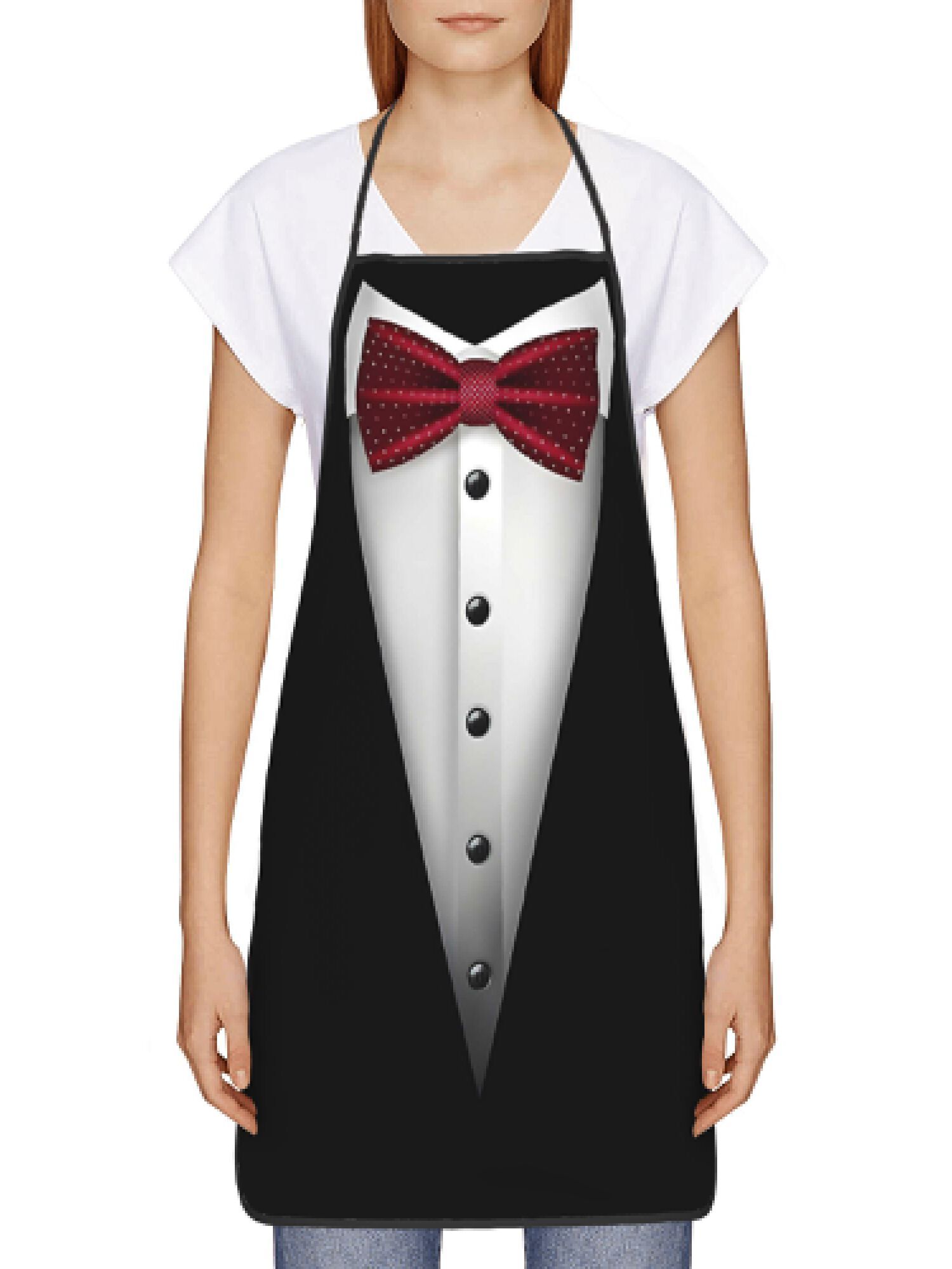 مريلة طهاة رسمية بتصميم أنيق ب - مراجعة Men Formal Wear Red وسعره